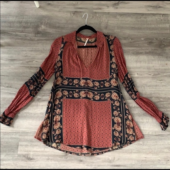 SOLD EUC Free People Boho Top - Picture 5 of 9